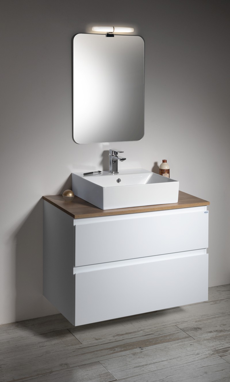 ALTAIR umyvadlová skříňka 77,5x60x45cm, bílá AI280